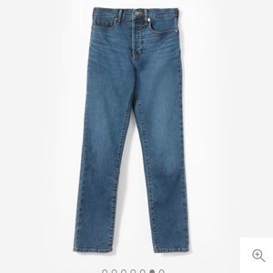 Everlane Stretch High Rise Cigarette Jean